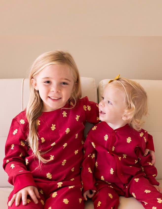 Gingerbread Çocuk Pijama Takımı resmi